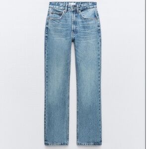 Zara TRF straight leg with a High waist size 0